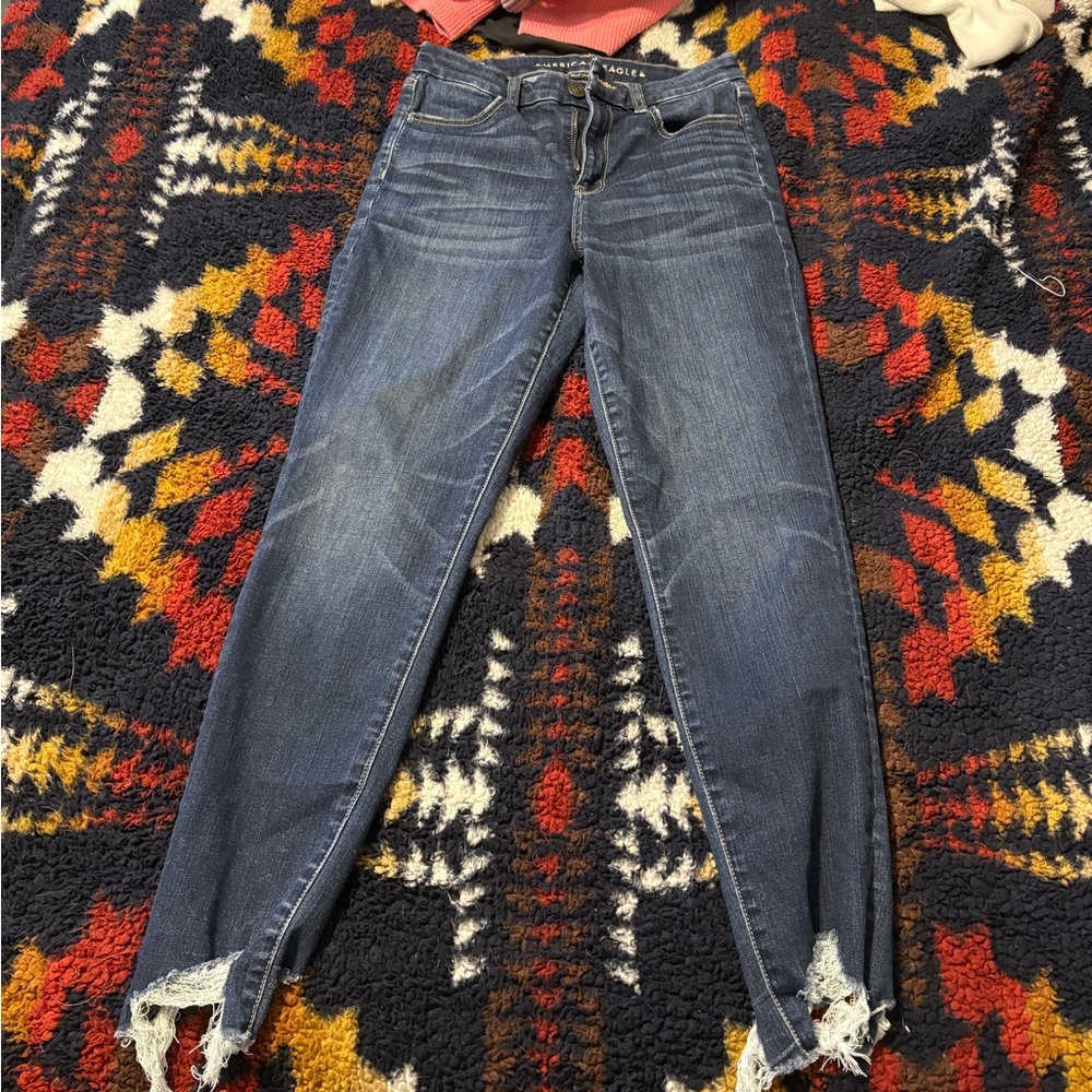 American Eagle Women's Blue Jeans